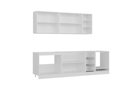 MİNAR EGE 270 CM MUTFAK DOLABI BEYAZ DORE 270-D6