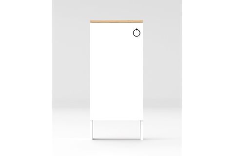 KABİ TEK KAPAKLI ÇOK AMAÇLI DOLAP, BEYAZ