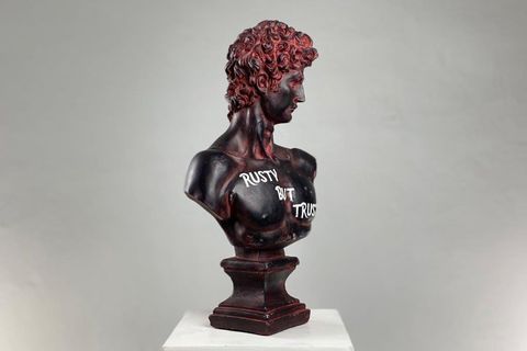 DAVID RUSTY BUT TRUSTY POP ART DEKORATİF ROMA YUNAN HEYKELLERİ