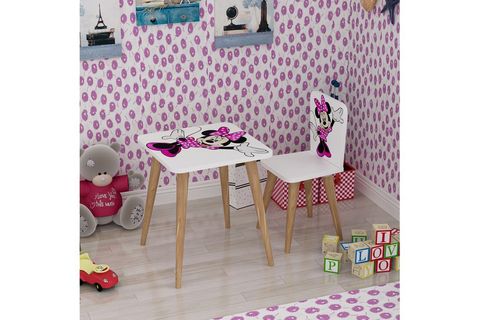 DECORAİR KERAS ÇOCUK AKTİVİTE MASA SANDALYE TEK KİŞİ KIZ