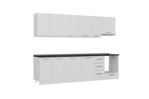 MİNAR SEZGİ 290 CM MUTFAK DOLABI BEYAZ 290-B5