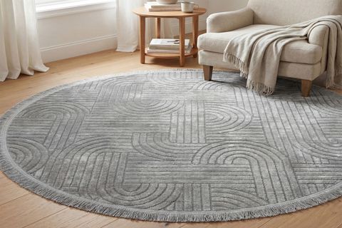 ŞÖNİL DOKUMA YUVARLAK HALI 100X100 CM LNA8-SSG-YV-100