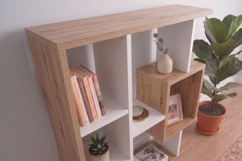 ENDA HOME YEGANE ÇİFT KULLANIMLI DUVAR RAFI BEYAZ ÇAM