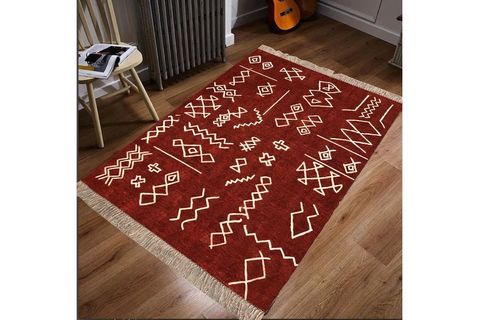 EYVİND KİLİM, KIRMIZI, 150X230