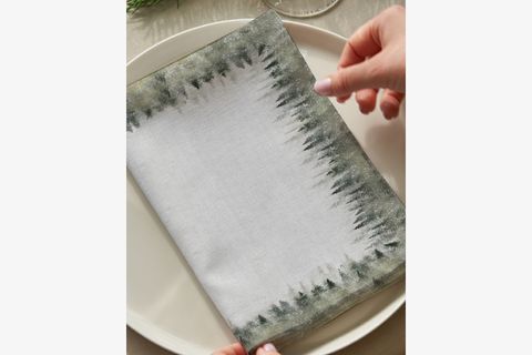 PASTEL ORMAN PAMUKLU DÖRT ADET PEÇETE