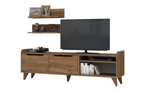 DORUK TV ÜNİTESİ, CEVİZ, 160 CM