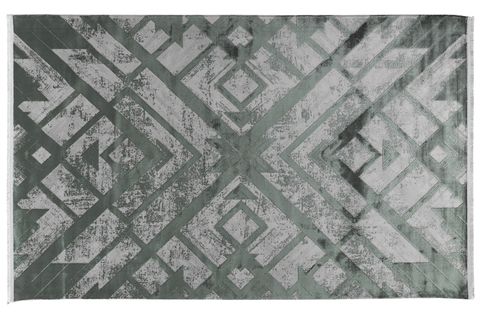 ROYAL HALI VENEDİK VK08I YEŞİL KREM MODERN SALON HALISI 80X300