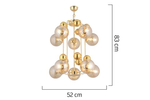 PARSLEY ONLU AVİZE, GOLD