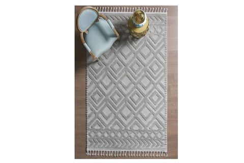 ELİT BUKLELİ YUMUŞAK PELUŞ POST SHAGGY SALON HALISI, 0C830A, 80X250