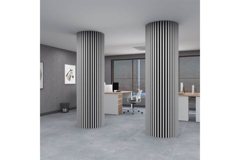 ENDA HOME AKUSTİK AKUPANEL DUVAR PANELİ, MDF, GRİ, 26 MM