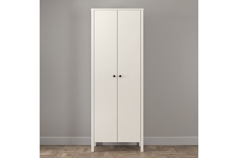 VENEZİA MİNİFİKS GARDIROP, WOOD BEYAZ, 2 KAPAKLI