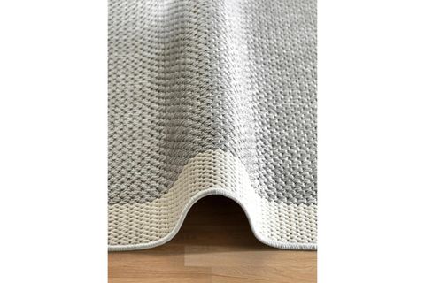 NOVELLO AGRA HASIR DOKULU SİSAL GRİ HALI, 100X200