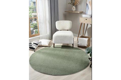MİRA BALİ 4500 MODERN SHAGGY HALI, YEŞİL, 120X120