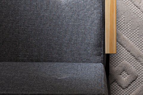 MIST SİYAH İSKELET İKİLİ BAHÇE KOLTUĞU, GRİ, 6007