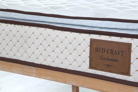 BEDCRAFT PASCHA MEDİCAL NATURAL FERMUARLI PEDLİ FULL ORTAPEDİK ÇİFT KİŞİLİK YATAK, 160X200