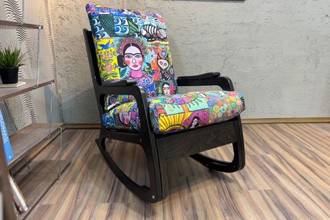 KONTES SALLANAN SANDALYE, DİEGO, WENGE SİYAH AYAK