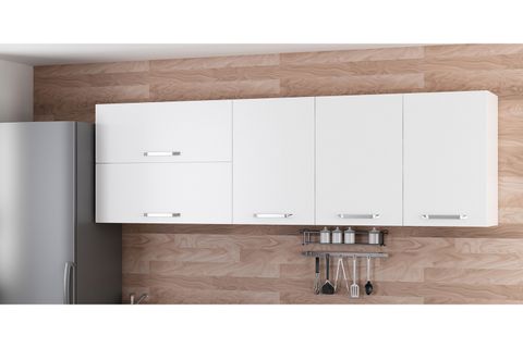 MİNAR 235 CM MUTFAK DOLABI BEYAZ 235-B2-ÜST MODÜL