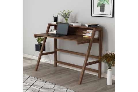 ORTA AHŞAP KESTANE ÇALIŞMA MASASI