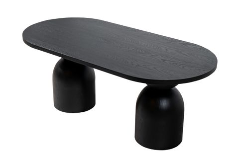 BONNY AHŞAP KAPLAMALI MDF YEMEK MASASI