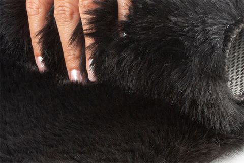 TAVŞAN POST MODERN MAKİNE HALISI, SİYAH, 100X200