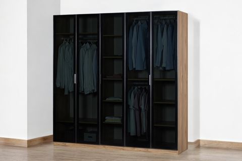 ETİ CAM GARDIROP, 5 KAPAKLI
