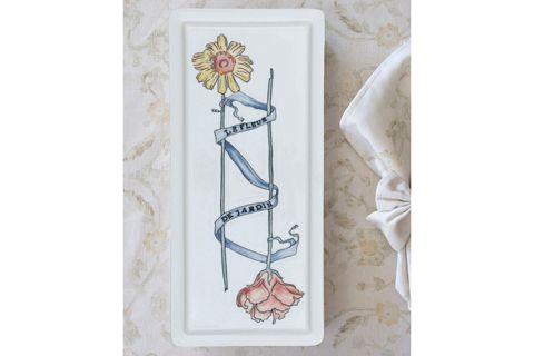 THE MİA LUV DİKDÖRTGEN SERVİS TABAĞI 35X16 CM