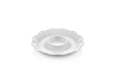 THE MİA GRANDE SERVİS TABAĞI BÖLMELİ BEYAZ 39 CM