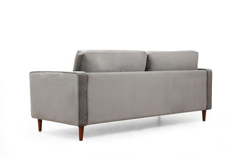 ROME THREE SEATER,STEEL GREY