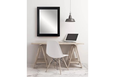 VİVA DUVAR AYNASI, SİYAH, 50X70
