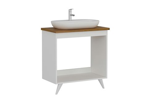 SANYA BANYO DOLABI ALT 85CM AY2K TZG BEYAZ