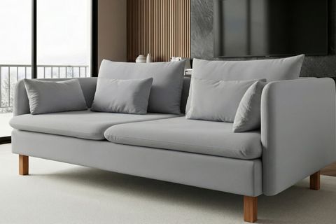 BUDAPEST MODÜLER ÜÇLÜ KOLTUK, GRİ