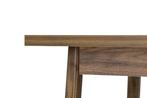 VİLİNZE AVANOS SABİT KARE MUTFAK MASASI, KESTANE, 80X80