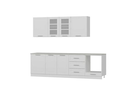 MİNAR 270 CM MEBRAN C MUTFAK DOLABI BEYAZ 270-MCB3