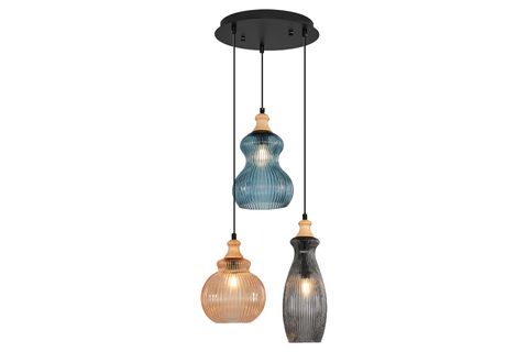 ÖZCAN AYDINLATMA 4739-3A-28 HOMİİ ÜÇLÜ SARKIT, MIXED