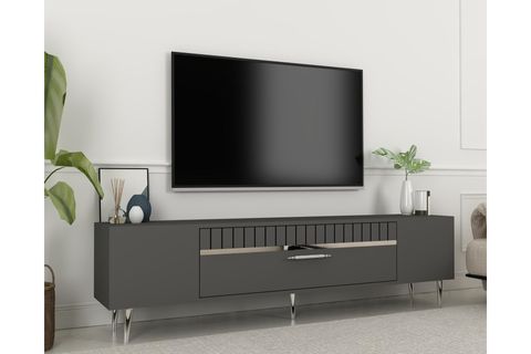 DEKOLP TV SEHPASI, 1CT, ANTRASİT GÜMÜŞ
