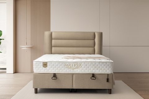 MATRİX BAZA BAŞLIK YATAK SETİ, 180X200