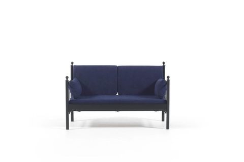 LALAS DK METAL SOFA SEDİR SİYAH 70X140CM