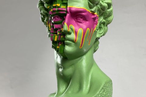 DAVID PINXEL POP ART DEKORATİF ROMA YUNAN HEYKELLERİ
