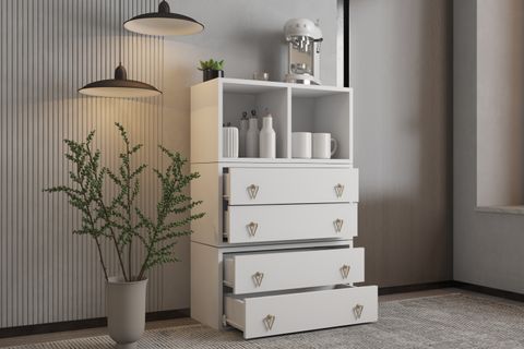 BK ÇOK AMAÇLI DOLAP, 8 ÇEKMECELİ, PNR