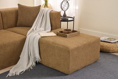 RAKS SERİSİ MODULER FULL SÜNGER KÖŞE KOLTUK, SAĞ VE SOL, KAHVE