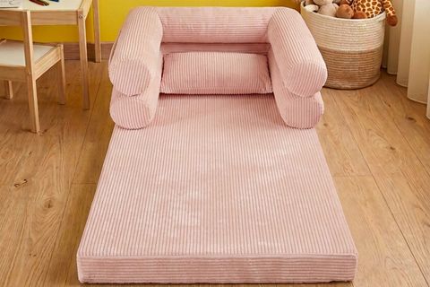 DECO ANNE YANI ÇOCUK YATAĞI, PEMBE, 90X150