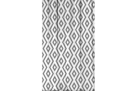 402 SATEN BASKILI FON PERDE ÇİFT KANAT