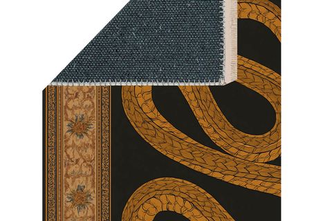 SERPENTİUM BASKILI DOKUMA TABAN HALI, 297 YNG, 150X230  CM