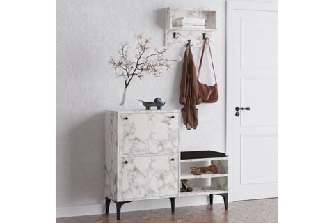BRED AYAKKABILIK, CARRARA MARBEL