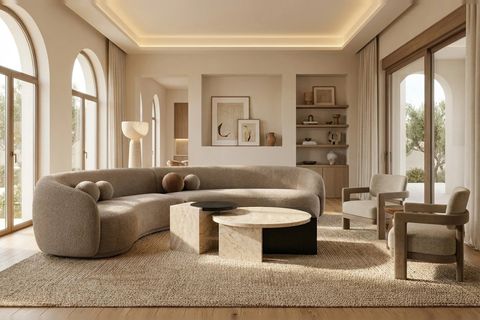 LİVİO ORTA SEHPA, KREM