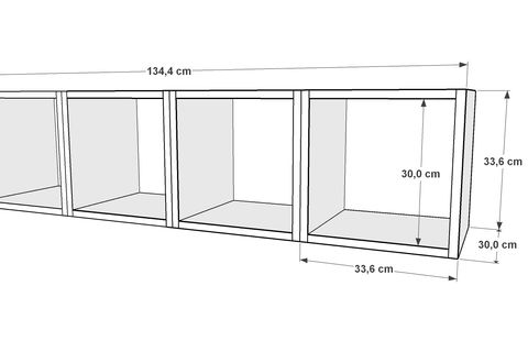 AYDIN KİTAPLIKLI RAF, DVR-1020