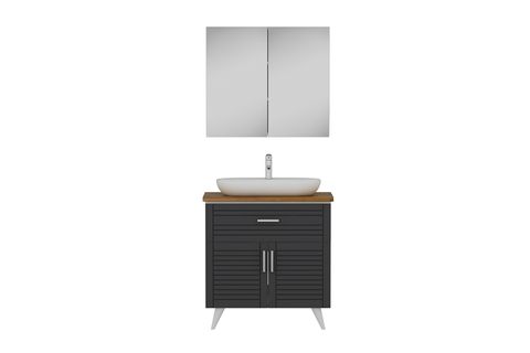 VERA BANYO DOLABI AY2K1Ç202, ANTRASİT, 85CM
