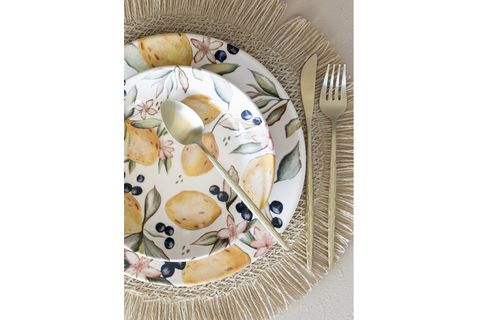 THE MİA LİMONCELLO YEMEK TABAĞI 6LI SET 20 CM