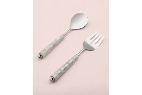 THE MİA PEARL SALATA SERVİS TAKIMI 2 PARÇA