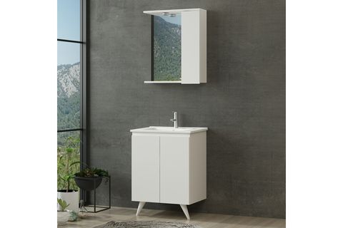 NİKA BANYO DOLABI 65CM AY2K 1K1A ETJ BEYAZ
